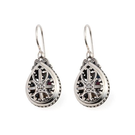Gerochristo - Harmony Drop Earrings in Sterling Silver
