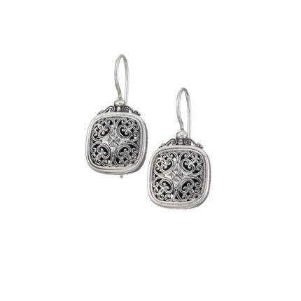Gerochristo - Mediterranean earrings in Silver