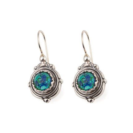 Gerochristo - Semeli Earrings with Malachite