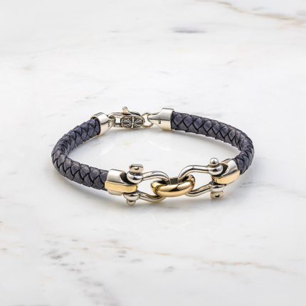 Sailor's Keys Leather Bracelet