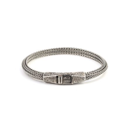 Gerochristo - Triangular chain Bracelet in Sterling silver
