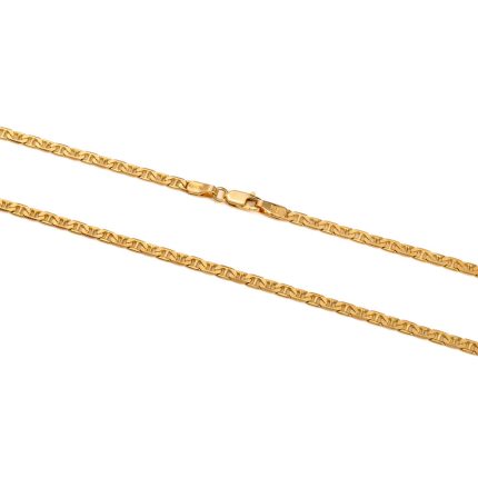 9K Gold Flat Mariner Chain