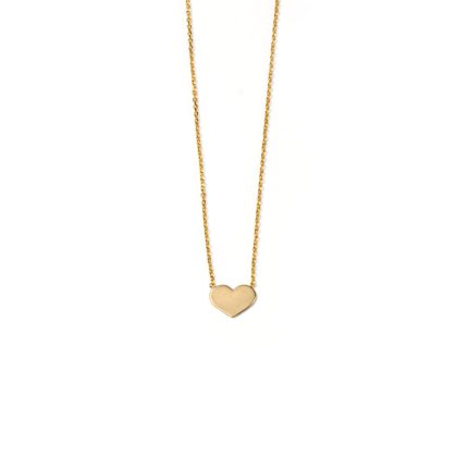 Heart Necklace - 14K Yellow Gold