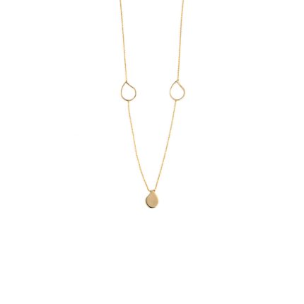 Drop Necklace - 14K Yellow Gold