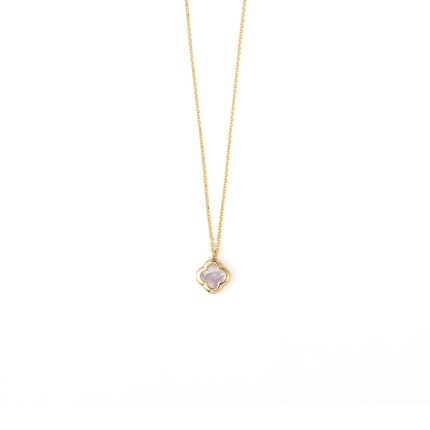 Four Leaf Clover Necklace - 14K Gold