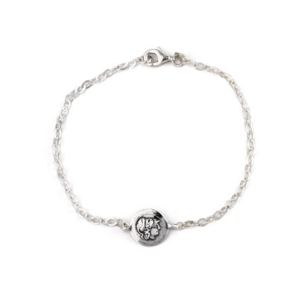 Athena Coin Chain Bracelet