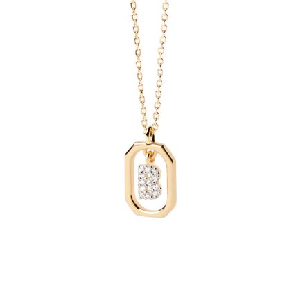 PD Paola Mini Letter B Necklace