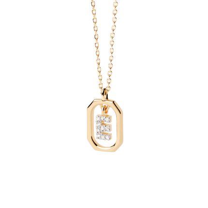 PD Paola Mini Letter E Necklace