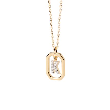 PD Paola Mini Letter K Necklace