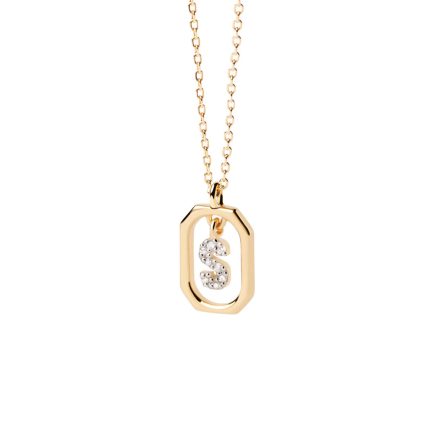 PD Paola Mini Letter S Necklace