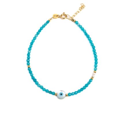 Round Eye Apatite Bracelet