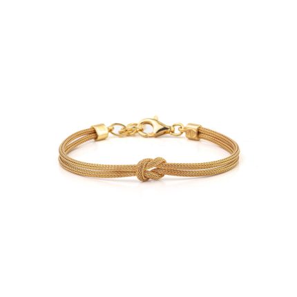 Knot Bracelet Gold Plated