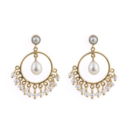 Chandelier Pearl Earrings