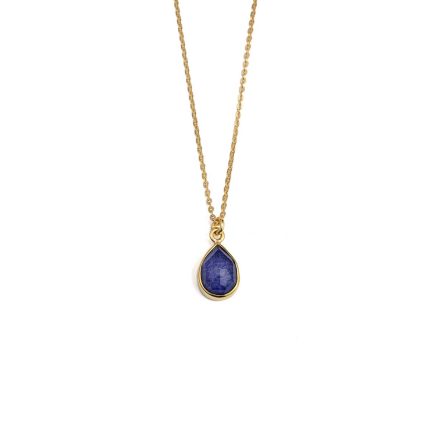 Tear Drop Lapis Lazuli Necklace