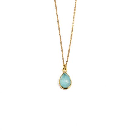 Tear Drop Amazonite Necklace