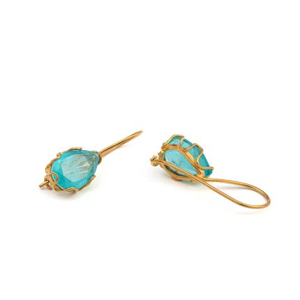 Blue Quartz Earrings