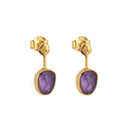 Amethyst Drop Earrings