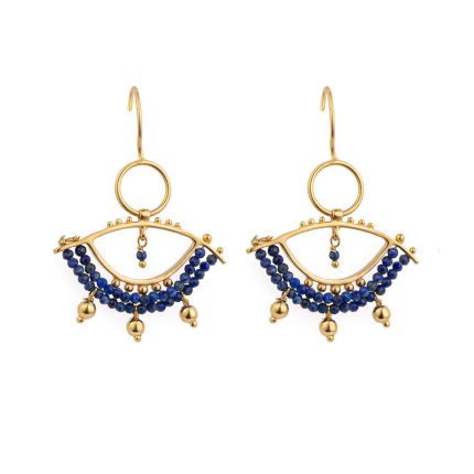Lapis Dangle Earrings