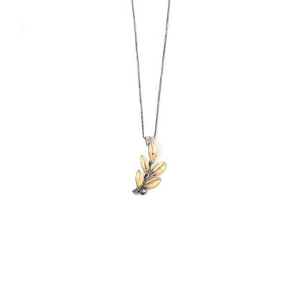 Olive Leaf Chain Necklace