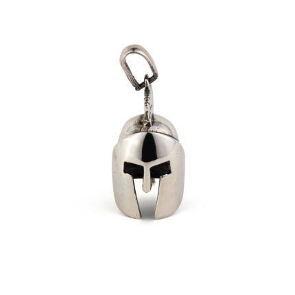 Spartan Helmet Pendant - 925 Sterling Silver