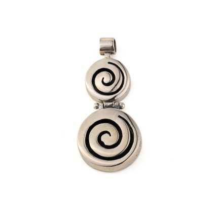 Spiral Pendant - 925 Sterling Silver