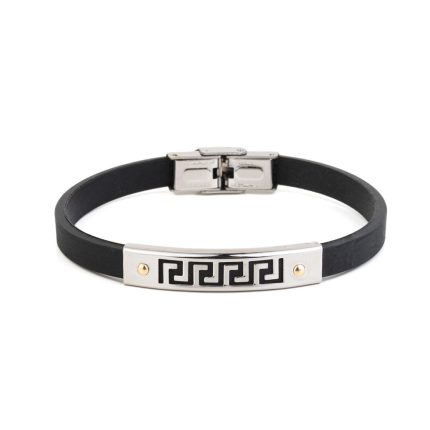 Stainless Steel Meander Bracelet