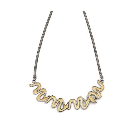 Snake Necklace - Sterling Silver
