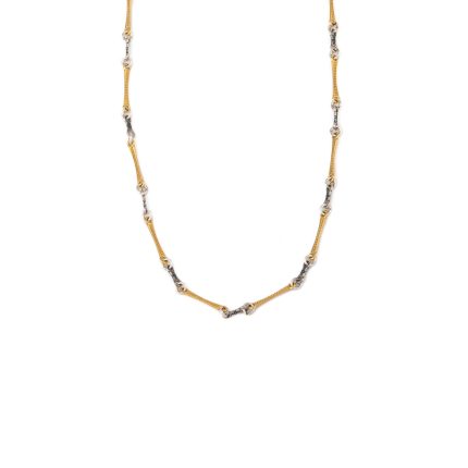 Byzantine Chain Gold Plated and Sterling Silver