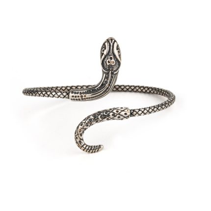 Snake Cuff Bracelet  – 925 Sterling Silver