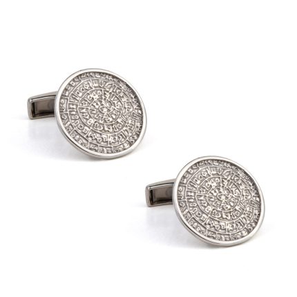 Phaistos Disk Cufflinks