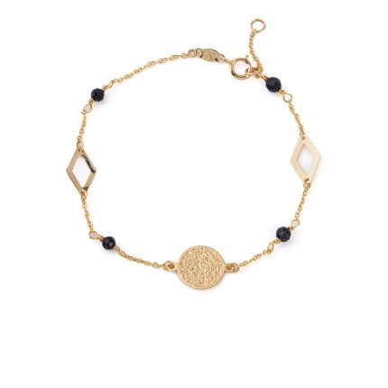 Phaistos Bracelet – 14K Gold