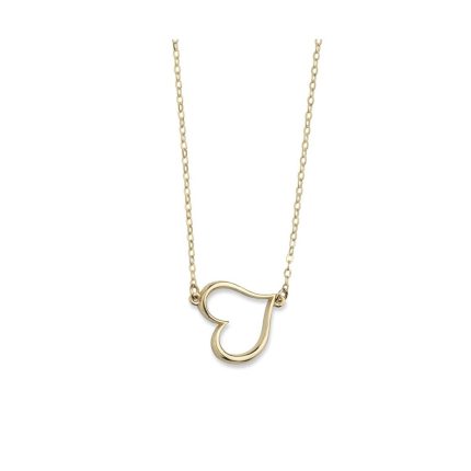 Heart Necklace - 14k Gold