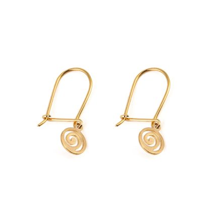 Spiral Dangle Earrings
