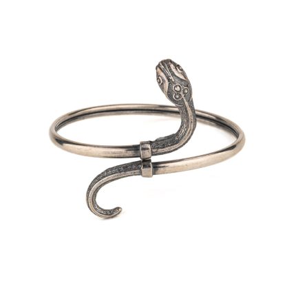 Snake Cuff Bracelet in 925 Sterling Silver
