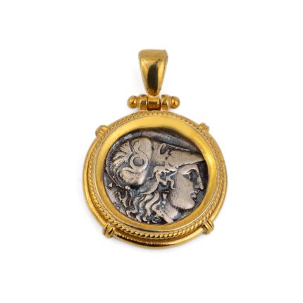 Athena – Stater of Corinth Pendant
