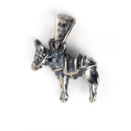 Donkey pendant - 925 Sterling Silver