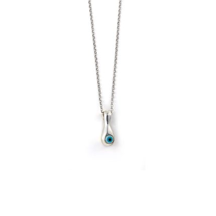 Sterling Silver Necklace with Eye