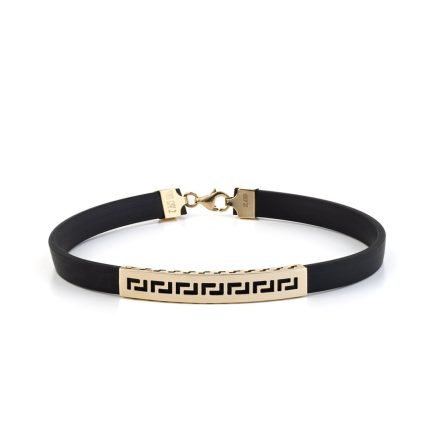 Greek Key Bracelet - 14K Gold