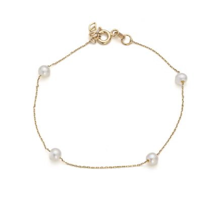 Pearls Bracelet - 14k Gold