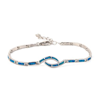 Opal Bracelet 925 Sterling Silver