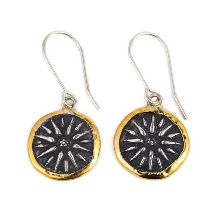 Vergina Sun Earrings