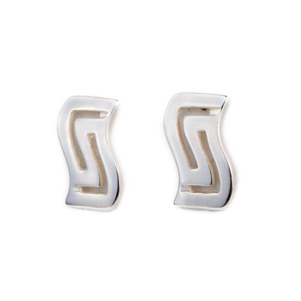 Greek Key Stud Earrings