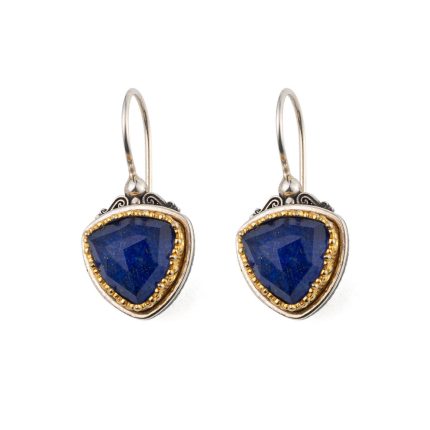 Gerochristo - Lapis Lazuli Earrings in Sterling Silver