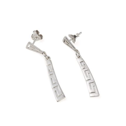 Greca Dangle Earrings - 925 Sterling Silver