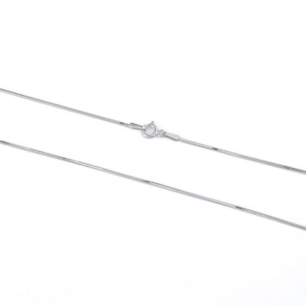 14k White Gold Snake Chain