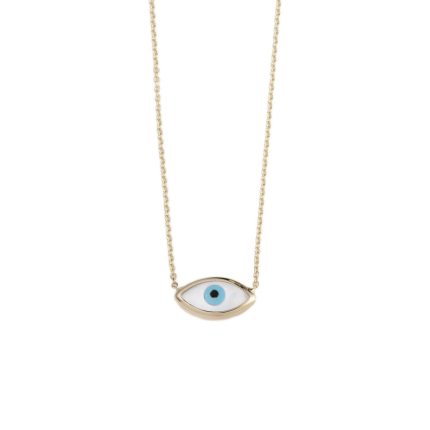 Eye Necklace – 9K Gold