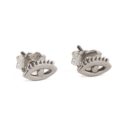 Tiny Eye Stud Earrings – 925 Sterling Silver