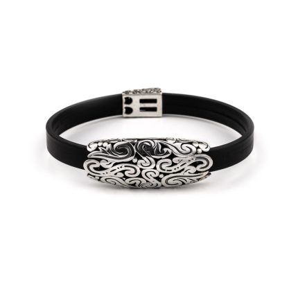 Floral Bracelet – Sterling Silver Yianni Jewelry