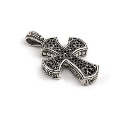 Cross Pendant Michael Sterling Silver – Yianni Jewelry