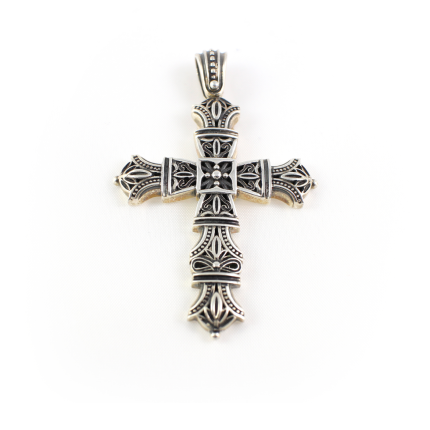 Byzantine Silver Cross - Yianni Jewelry